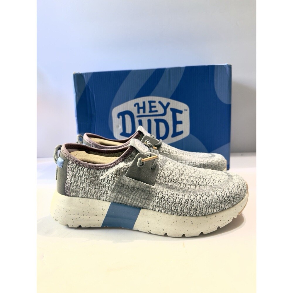 Hey Dude - Sirocco Women’s Sz. 6 Speckle Grey Women’s Casual Shoes NIB